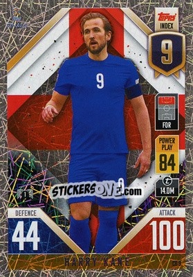 Sticker Harry Kane - The Road To Uefa Nations League Finals 2022-2023. Match Attax 101 n. CD9 - Topps