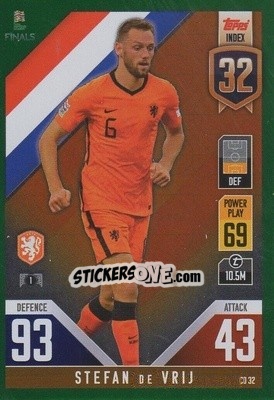 Sticker Stefan de Vrij