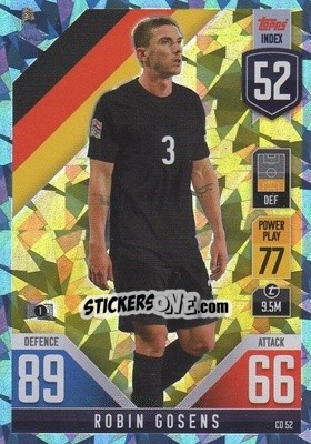 Sticker Robin Gosens - The Road To Uefa Nations League Finals 2022-2023. Match Attax 101 n. CD52b - Topps