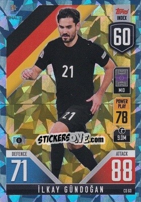 Sticker İlkay Gündoğan - The Road to UEFA Nations League Finals 2022-2023. Match Attax 101 - Topps