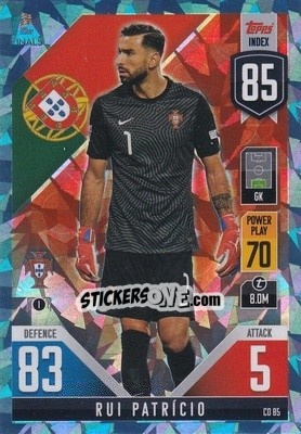 Sticker Rui Patrício - The Road To Uefa Nations League Finals 2022-2023. Match Attax 101 n. CD85b - Topps