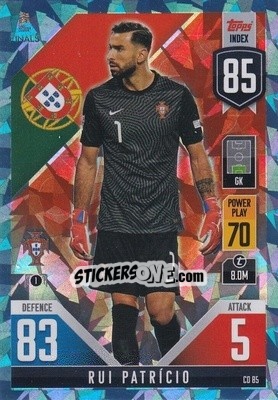 Figurina Rui Patrício - The Road to UEFA Nations League Finals 2022-2023. Match Attax 101 - Topps