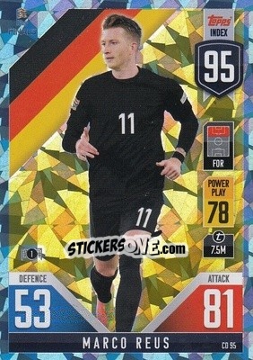 Sticker Marco Reus - The Road to UEFA Nations League Finals 2022-2023. Match Attax 101 - Topps