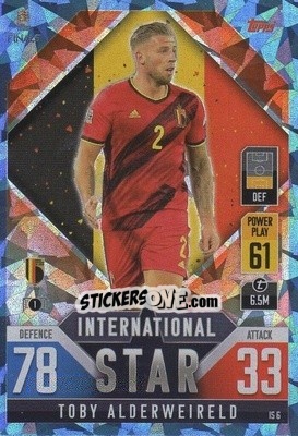 Cromo Toby Alderweireld - The Road to UEFA Nations League Finals 2022-2023. Match Attax 101 - Topps