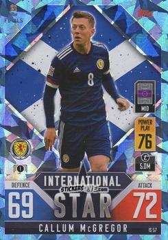 Figurina Callum McGregor - The Road To Uefa Nations League Finals 2022-2023. Match Attax 101 n. IS57b - Topps