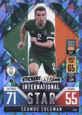 Cromo Seamus Coleman - The Road to UEFA Nations League Finals 2022-2023. Match Attax 101 - Topps