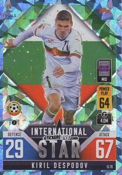 Sticker Kiril Despodov - The Road To Uefa Nations League Finals 2022-2023. Match Attax 101 n. IS78b - Topps