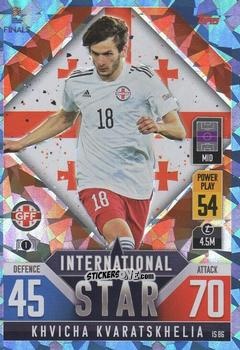 Sticker Khvicha Kvaratskhelia - The Road To Uefa Nations League Finals 2022-2023. Match Attax 101 n. IS86b - Topps