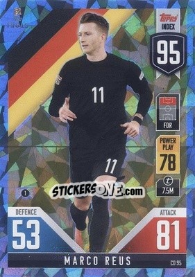 Sticker Nicolas Hasler - The Road to UEFA Nations League Finals 2022-2023. Match Attax 101 - Topps