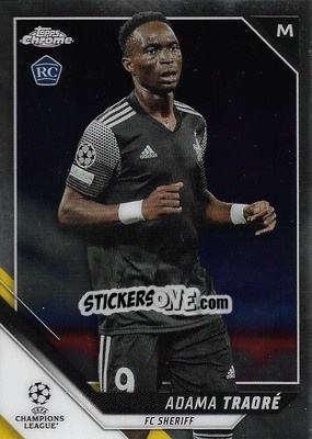 Sticker Adama Traore - UEFA Champions League Chrome 2021-2022 n. 65 - Topps