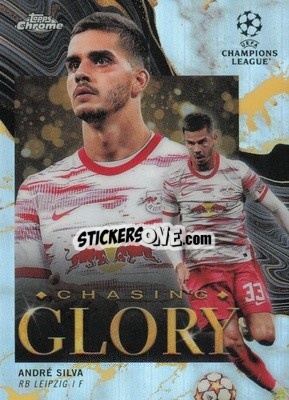 Sticker Andre Silva - UEFA Champions League Chrome 2021-2022 n. CG-8 - Topps
