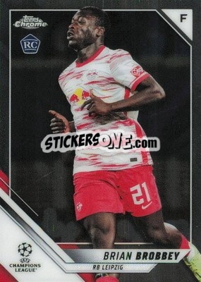 Sticker Brian Brobbey - UEFA Champions League Chrome 2021-2022 n. 105 - Topps