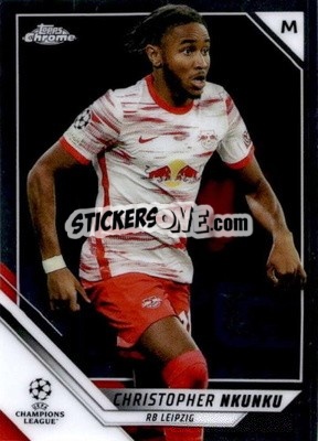 Figurina Christopher Nkunku - UEFA Champions League Chrome 2021-2022 - Topps