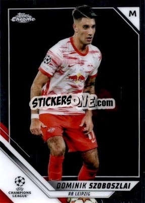 Sticker Dominik Szoboszlai - UEFA Champions League Chrome 2021-2022 - Topps