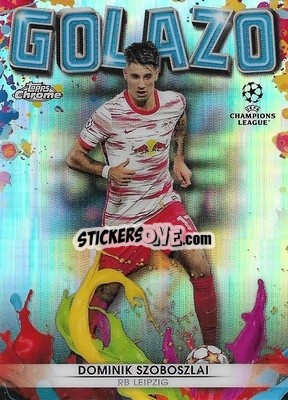 Sticker Dominik Szoboszlai - UEFA Champions League Chrome 2021-2022 - Topps