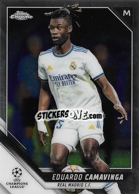 Cromo Eduardo Camavinga - UEFA Champions League Chrome 2021-2022 - Topps