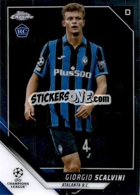 Cromo Giorgio Scalvini - UEFA Champions League Chrome 2021-2022 - Topps