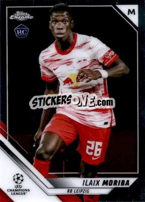 Sticker Ilaix Moriba - UEFA Champions League Chrome 2021-2022 n. 95 - Topps
