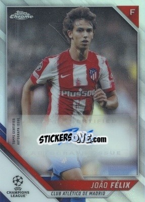 Sticker Joao Felix - UEFA Champions League Chrome 2021-2022 n. CA-JF - Topps