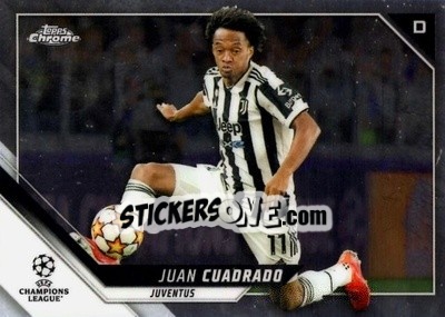 Cromo Juan Cuadrado - UEFA Champions League Chrome 2021-2022 - Topps