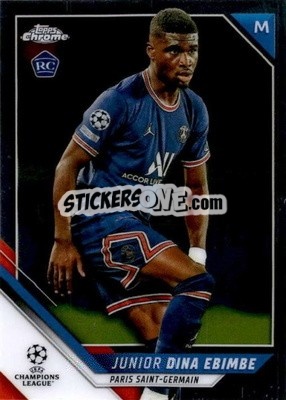 Sticker Junior Dina Ebimbe - UEFA Champions League Chrome 2021-2022 - Topps