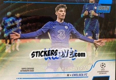 Sticker Kai Havertz - UEFA Champions League Chrome 2021-2022 n. CA-KH - Topps