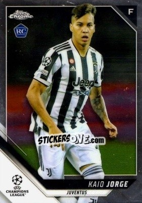 Sticker Kaio Jorge - UEFA Champions League Chrome 2021-2022 n. 44 - Topps