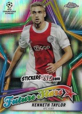 Sticker Kenneth Taylor - UEFA Champions League Chrome 2021-2022 n. FS-8 - Topps