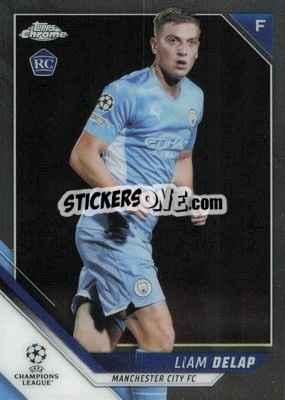 Sticker Liam Delap - UEFA Champions League Chrome 2021-2022 - Topps