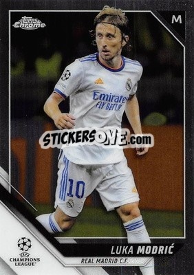 Sticker Luka Modric - UEFA Champions League Chrome 2021-2022 - Topps