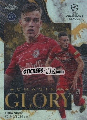 Sticker Luka Sucic - UEFA Champions League Chrome 2021-2022 n. CG-19 - Topps