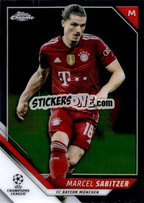 Cromo Marcel Sabitzer - UEFA Champions League Chrome 2021-2022 - Topps