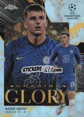 Sticker Mason Mount - UEFA Champions League Chrome 2021-2022 n. CG-5 - Topps