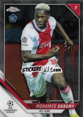 Sticker Mohamed Daramy - UEFA Champions League Chrome 2021-2022 n. 68 - Topps