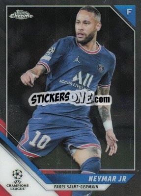 Sticker Neymar Jr - UEFA Champions League Chrome 2021-2022 n. 50 - Topps