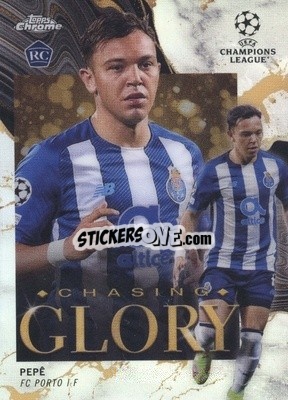 Sticker Pepe - UEFA Champions League Chrome 2021-2022 n. CG-13 - Topps