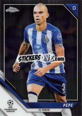 Sticker Pepe - UEFA Champions League Chrome 2021-2022 n. 185 - Topps