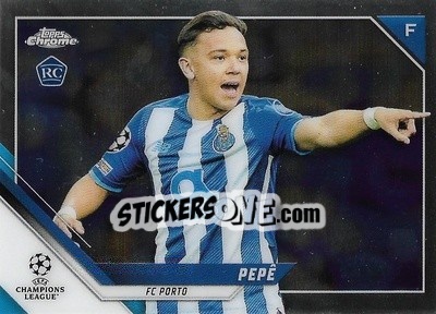 Sticker Pepe - UEFA Champions League Chrome 2021-2022 n. 52 - Topps
