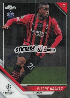 Sticker Pierre Kalulu - UEFA Champions League Chrome 2021-2022 - Topps