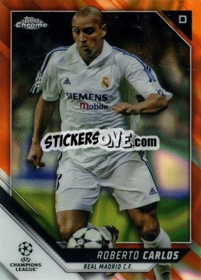 Sticker Roberto Carlos - UEFA Champions League Chrome 2021-2022 n. L-1 - Topps