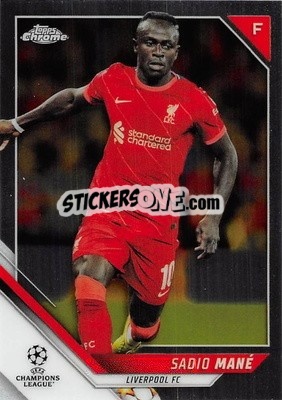 Cromo Sadio Mane - UEFA Champions League Chrome 2021-2022 - Topps