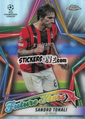 Sticker Sandro Tonali - UEFA Champions League Chrome 2021-2022 - Topps