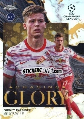 Sticker Sidney Raebiger - UEFA Champions League Chrome 2021-2022 - Topps