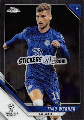 Sticker Timo Werner - UEFA Champions League Chrome 2021-2022 n. 130 - Topps