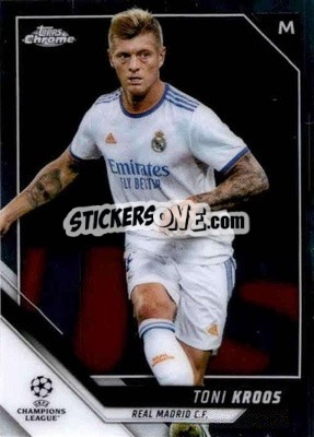 Sticker Toni Kroos - UEFA Champions League Chrome 2021-2022 n. 8 - Topps