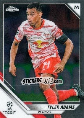 Sticker Tyler Adams - UEFA Champions League Chrome 2021-2022 n. 186 - Topps