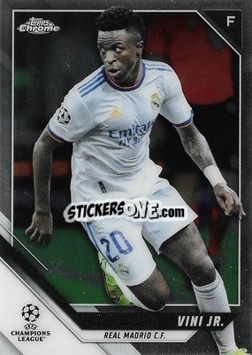 Sticker Vinícius Júnior - UEFA Champions League Chrome 2021-2022 n. 63 - Topps