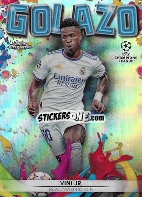 Sticker Vinícius Júnior - UEFA Champions League Chrome 2021-2022 - Topps