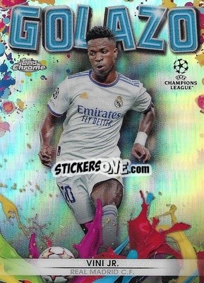 Sticker Vinícius Júnior - UEFA Champions League Chrome 2021-2022 n. G-2 - Topps