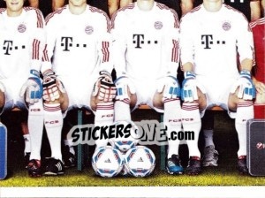 Sticker Team (Puzzle) - Fc Bayern München 2011-2012 n. 7 - Panini